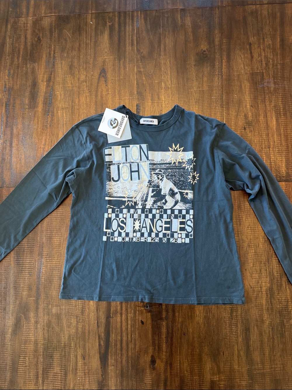 Daydreamer Elton John Graphic Long-Sleeve Tee